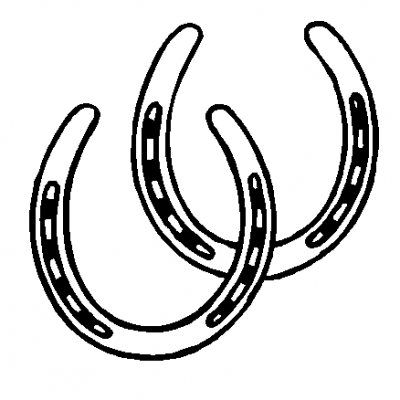 Horse Shoe Clip Art - Clipart Horseshoe