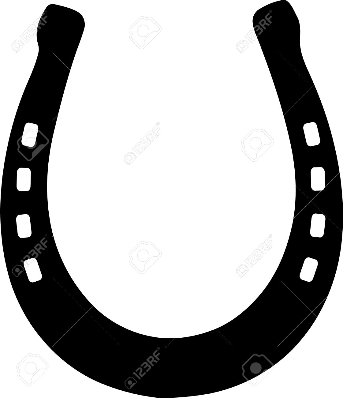 horse shoes: Horseshoe icon