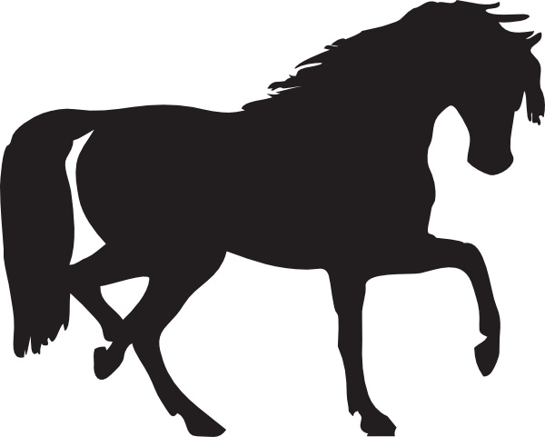 Horse Silhouette clip art