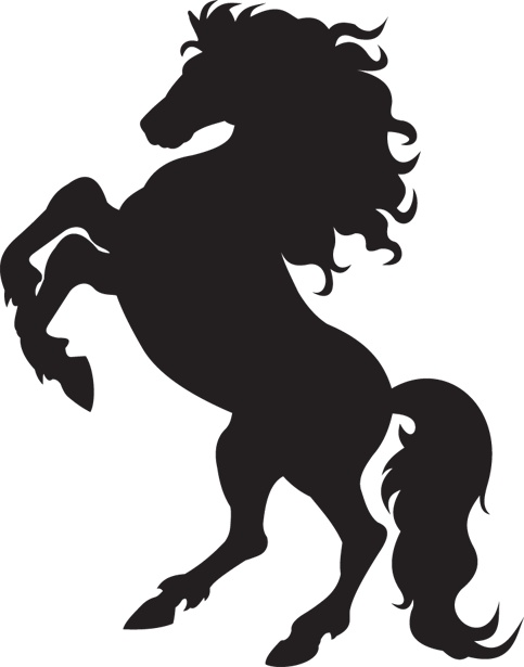 horse silhouette - Google Search