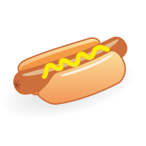 Hot dog clip art free clipart