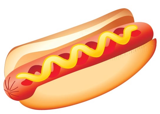 Hot dog clipart 0 - Hotdog Clip Art