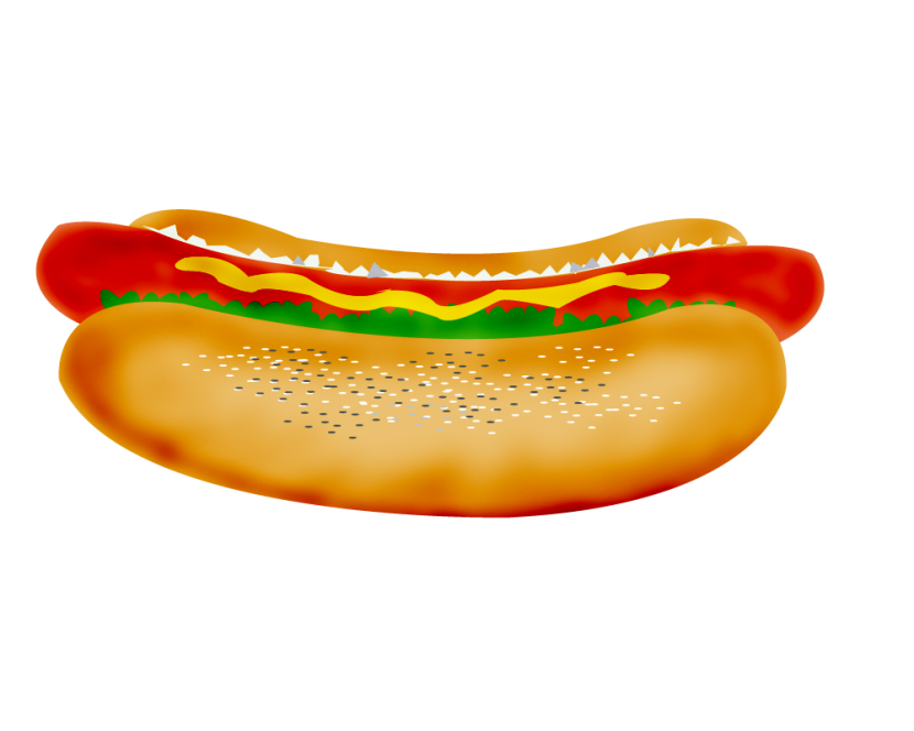 Hot Dog Free Clipart Image