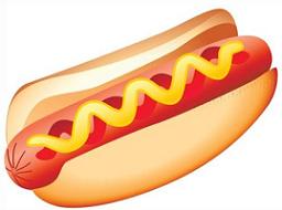 Hot Dog Free Clipart Image