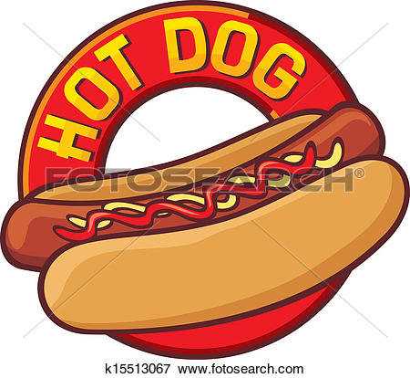hot dog label