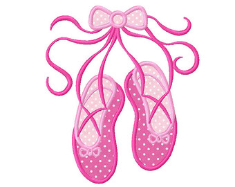 Hot Pink Ballet Slippers Clip Art Free Cliparts That You Can
