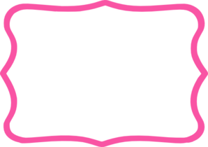 Hot pink border clipart - Pink Border Clip Art