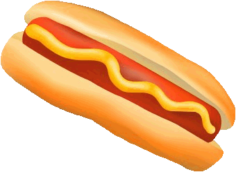 hotdog and hamburger clipart - Clipart Hot Dog
