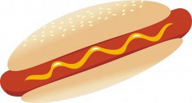 hotdog clipart - Free Hot Dog Clipart