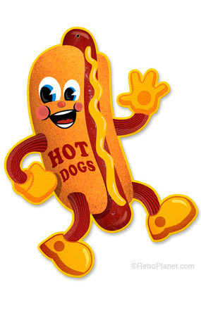 hotdog and hamburger clipart - Free Hot Dog Clipart