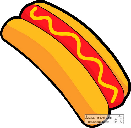 hotdog_on_bun_825.jpg - Hotdog Clip Art