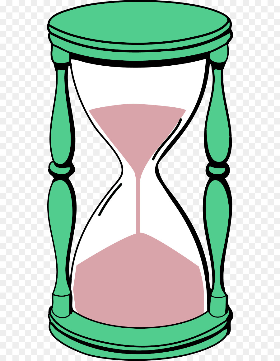 Father Time Hourglass Clip art - Wall Clock Clipart