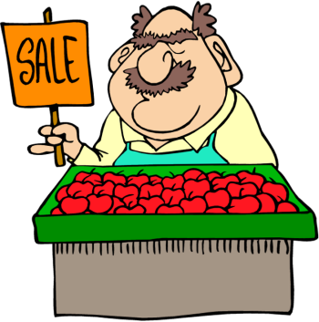 ... Yard Sale Items Clipart -
