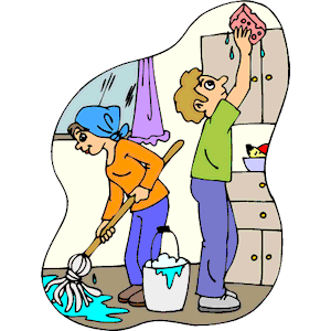 ... House cleaning pictures free clipart - Clipartix ...