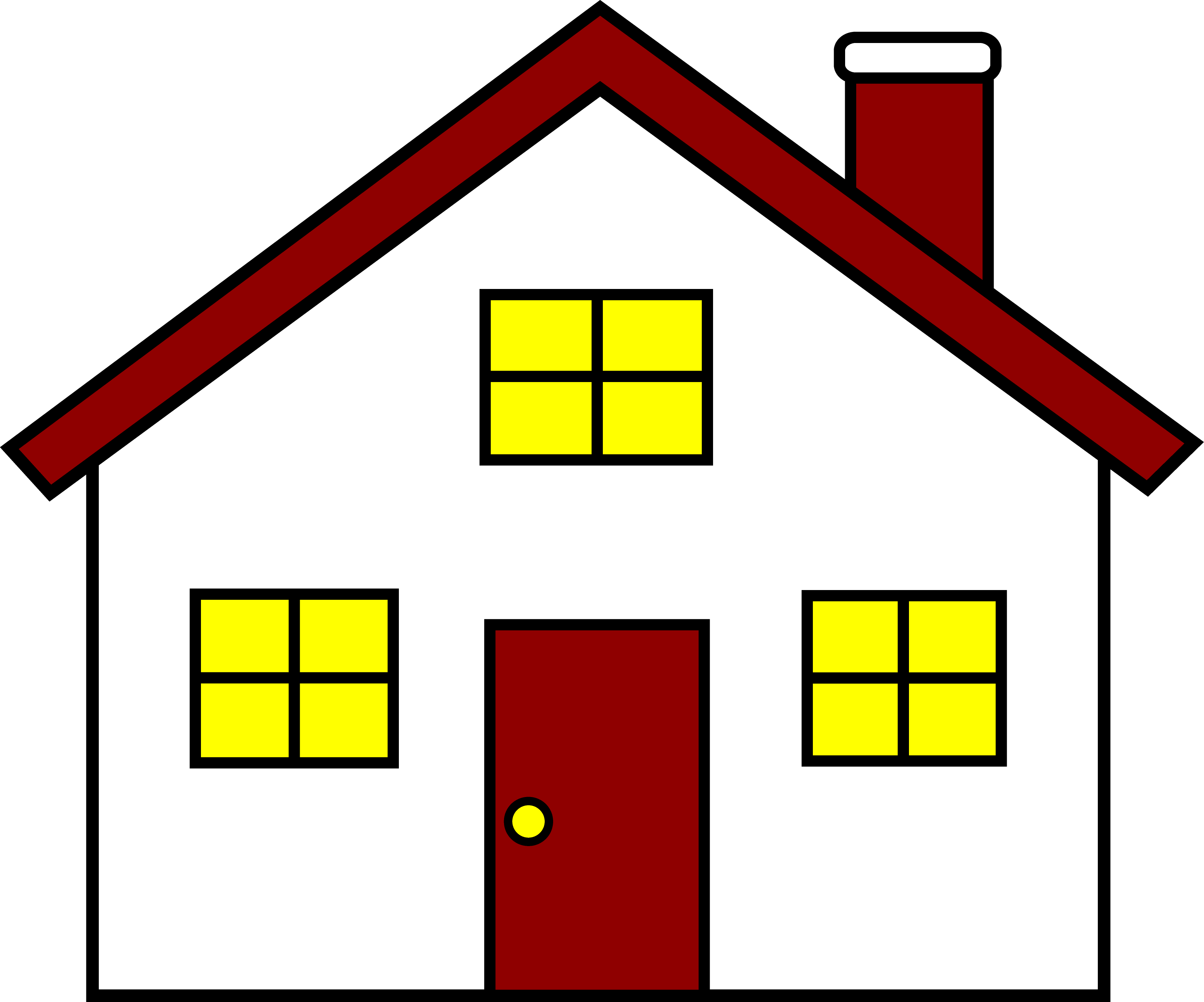 Housing Community Clipart