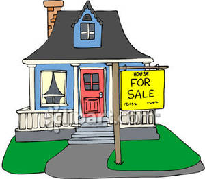 Clip Art Image of a House for
