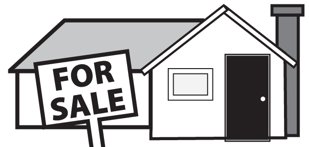 house for sale sign clip art