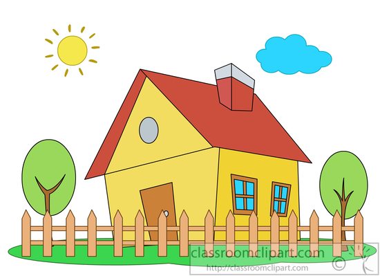 House free home clipart clip art pictures graphics illustrations 6