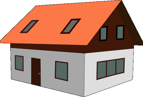 House free homes clipart free - Clipart Of A House