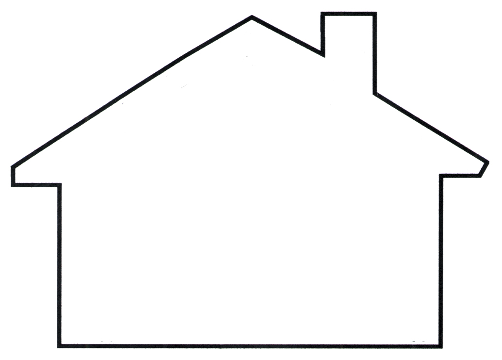 House Outline Teplate Free Cliparts That You Can Download To You