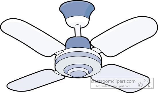 Household Ceiling Fan 1013 Classroom Clipart