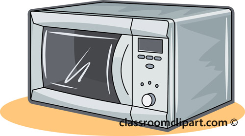 Household Microwave 717r Classroom Clipart