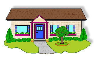 Houses And Buildings Clip Art Modern House