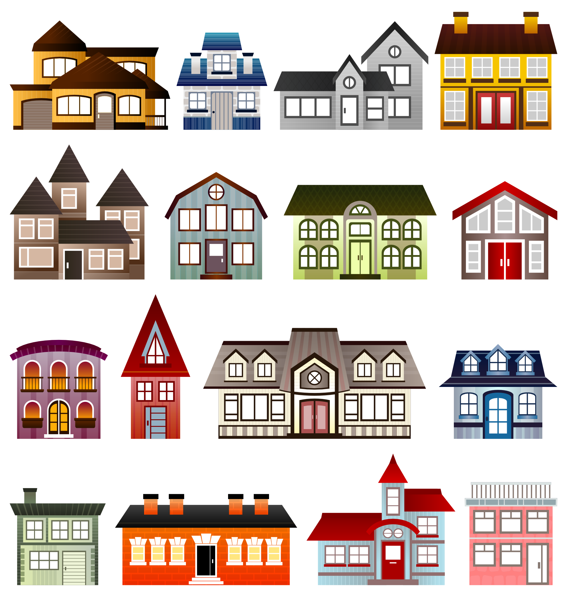 Houses Viscious Speed Scallyw - Houses Clipart