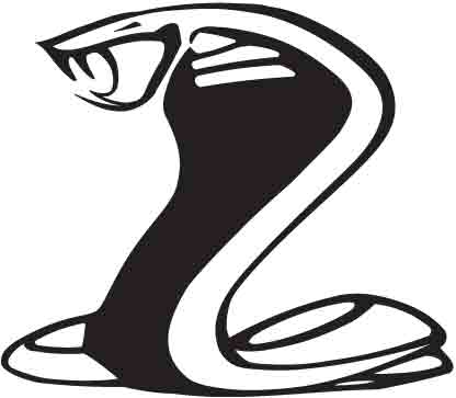 King Cobra Snake vector art .
