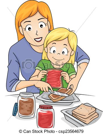 How to Make Sandwiches . - Make Clipart