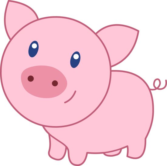 http://sweetclipart clipartall.com/cute-happy-pink-pig-1820 | CLIPART | Pinterest | Happy, Kittens and Search
