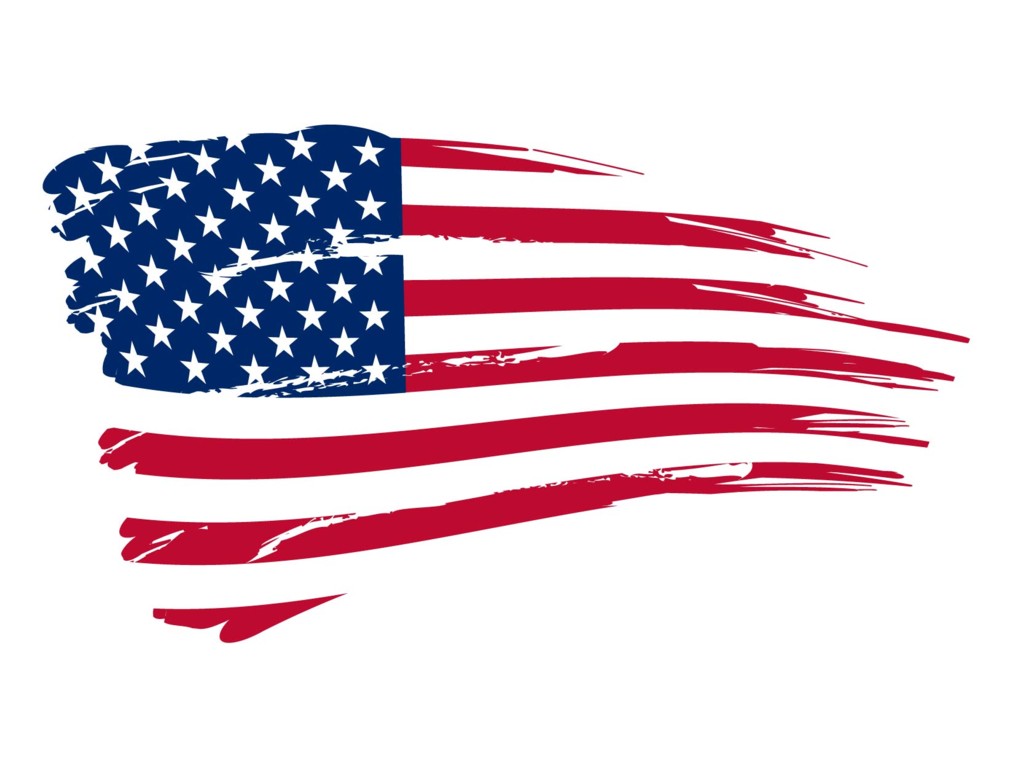Free american flag clipart cl
