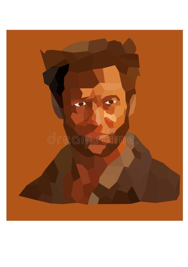 Download Actor Polygon art editorial image. Illustration of famous -  99514125