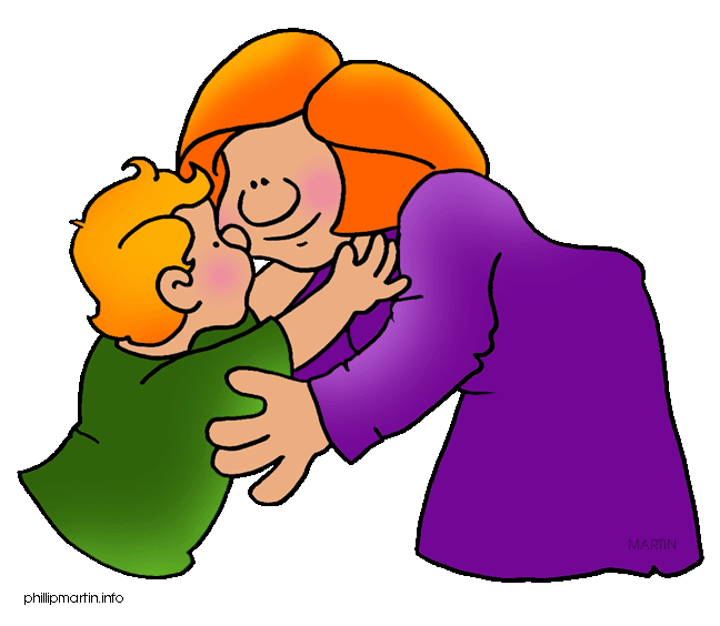 And Hug To Mother Clipart .