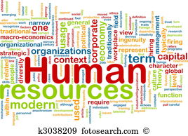 HR Human resources word tags 
