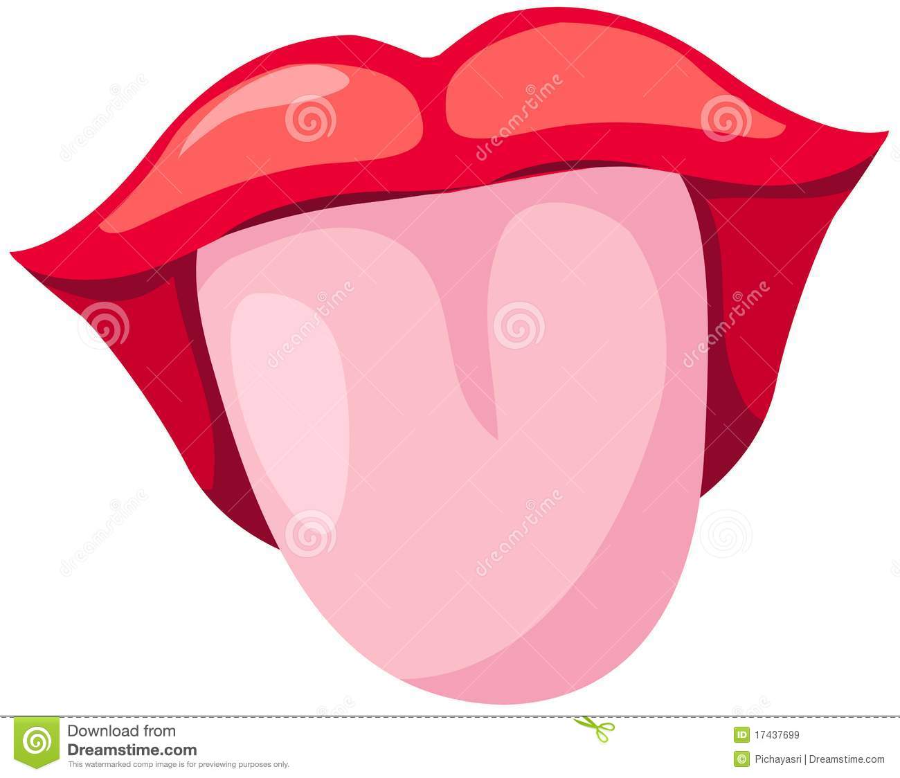 Human Tongue Out Clipart