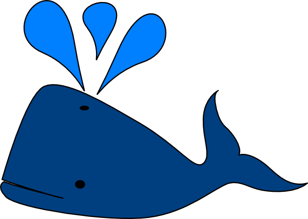 Baby killer whales clipart