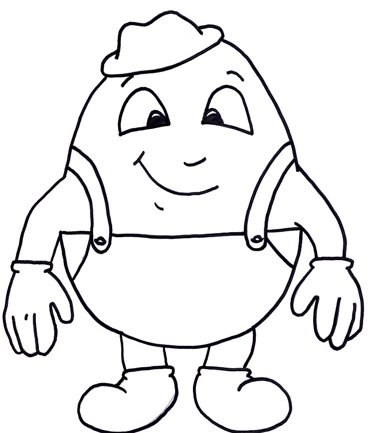 Humpty Dumpty Clip Art - Quarter Clipart; Hang Ten Hand Sign; Hang Ten Hand Sign; Nursery Rhyme Olympics | TSLAC ...