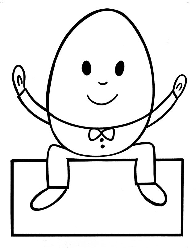 Clip Art: Humpty Dumpty Bu002