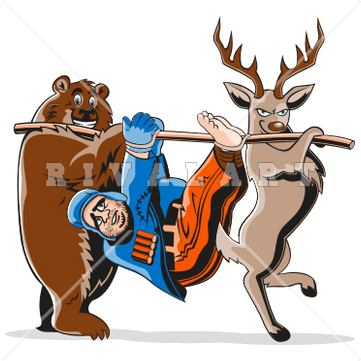 Hunting Clip Art - Deer Hunting Clipart