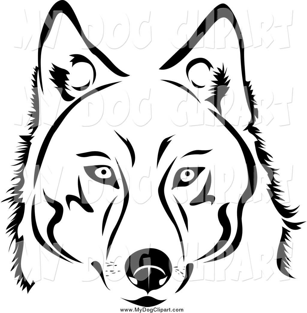 Husky Dog Clipart Viewing Gallery