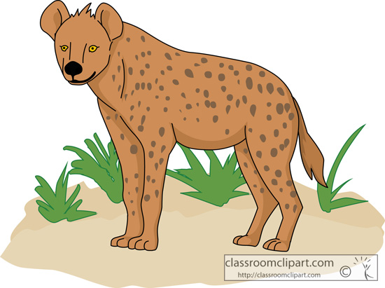 hyena clipart  - Hyena Clipart