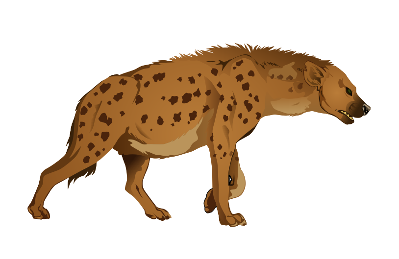 hyena clipart  - Hyena Clipart