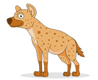 hyena clipart 