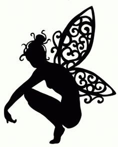 I think Iu0026#39;m in love w - Fairy Silhouette Clip Art