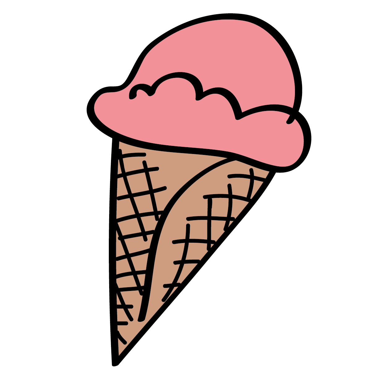 Cool ice cream cone clipart i
