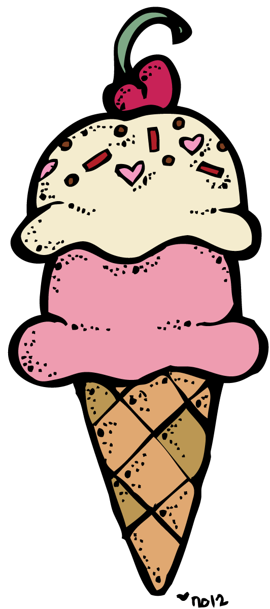 Free Colorful Ice Cream Clip 