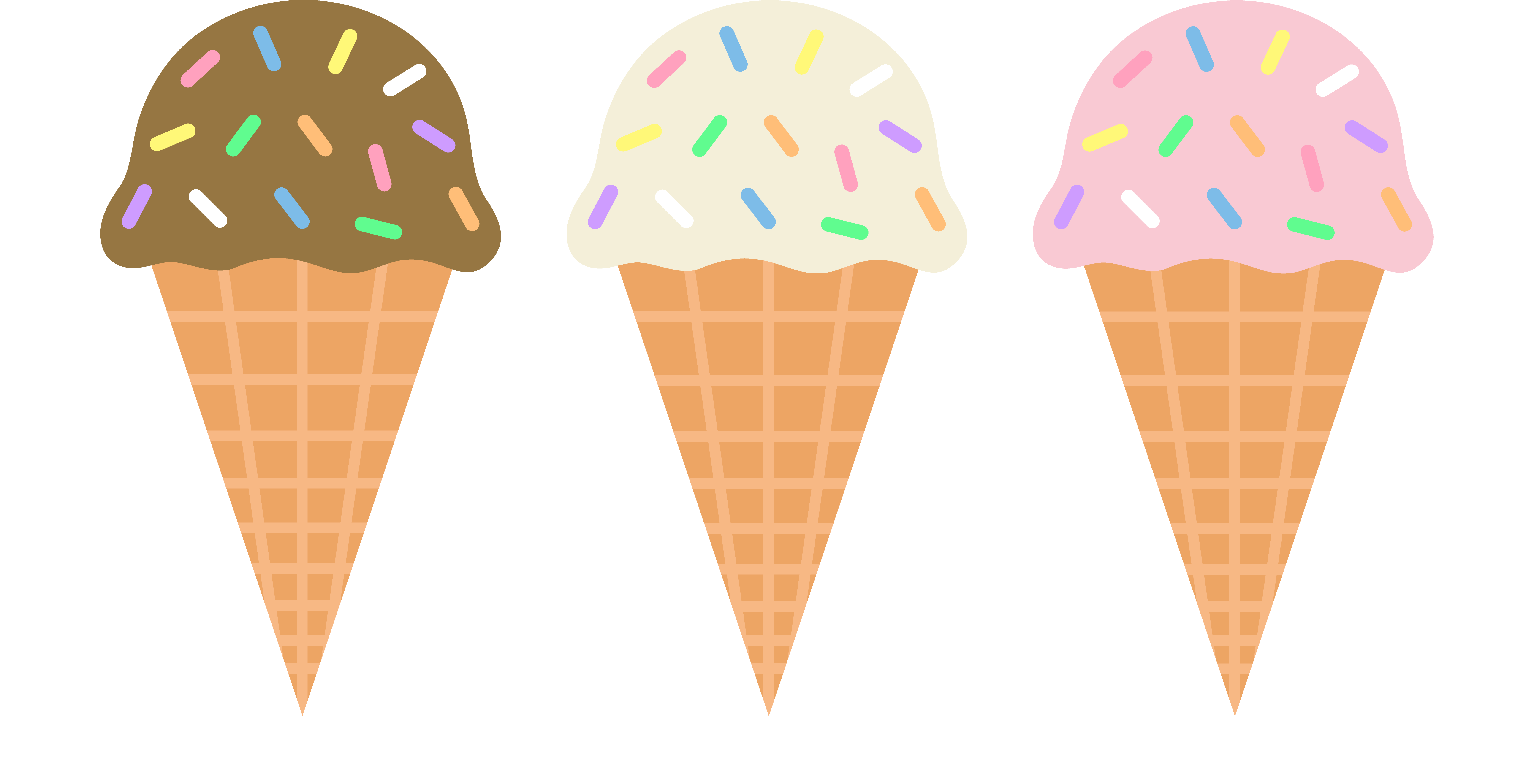 Ice Cream Cone Pictures Clip  - Clipart Ice Cream