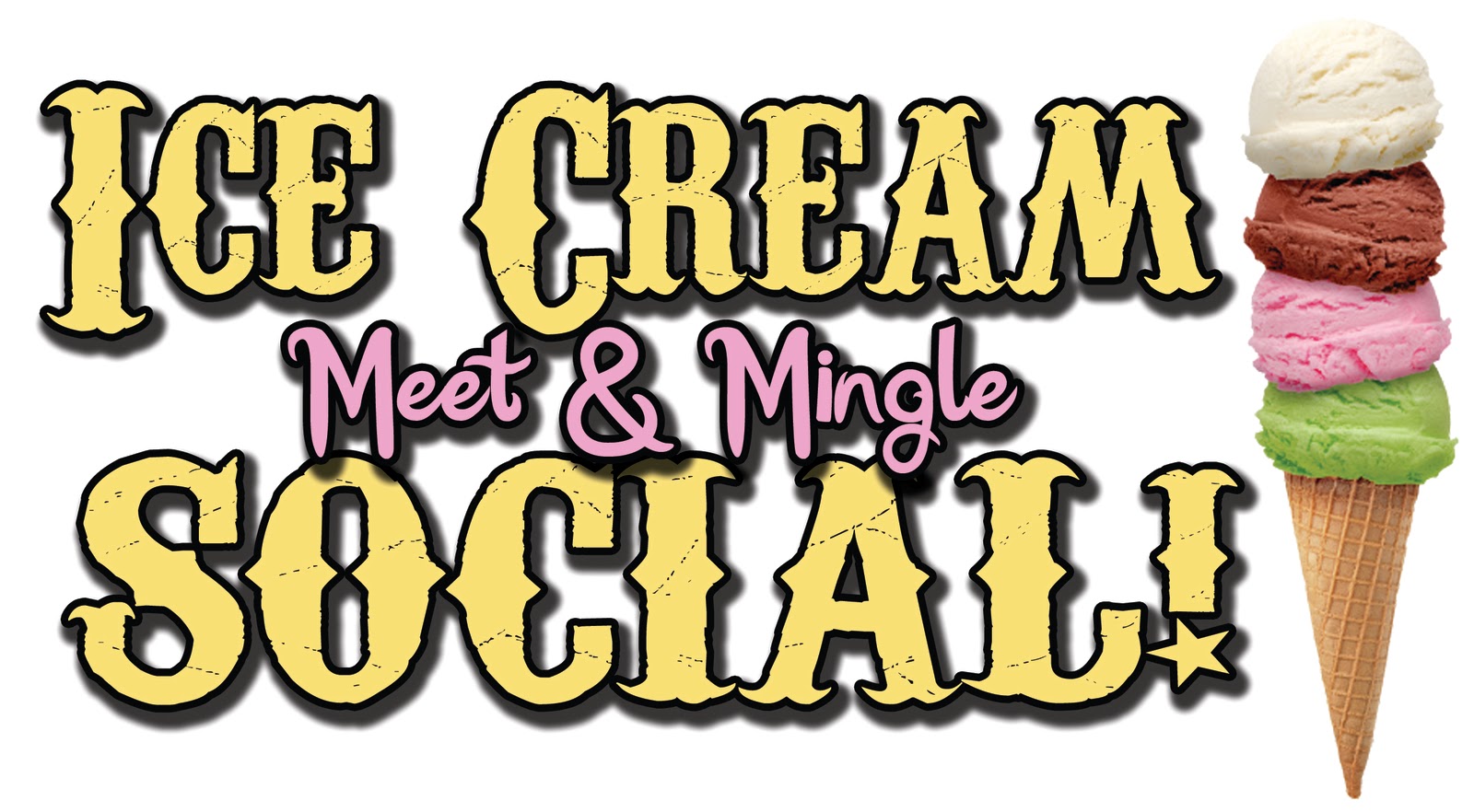 Ice Cream Social Clip Art - Ice Cream Social Clip Art