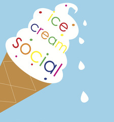 ice cream social clip art